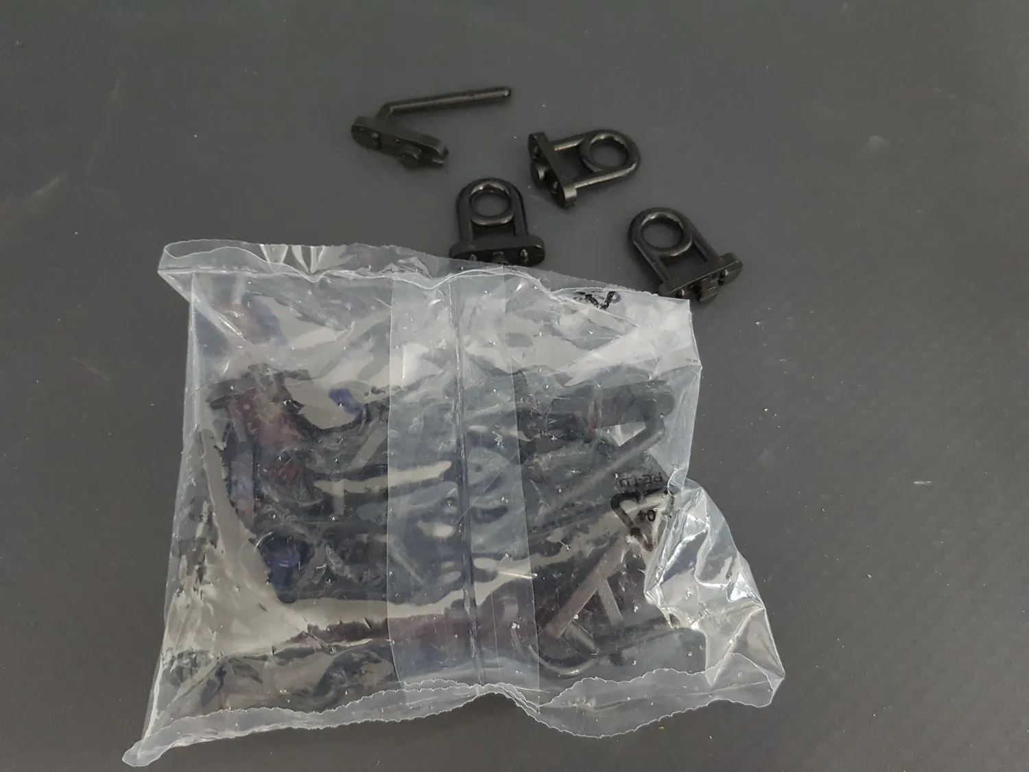 Ribimex Kit 30 Ganci per Pannello Forato