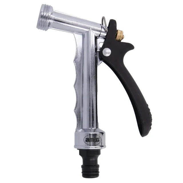 Amig Pistola Irrigazione Metallo 140 mm Acciaio Lucido