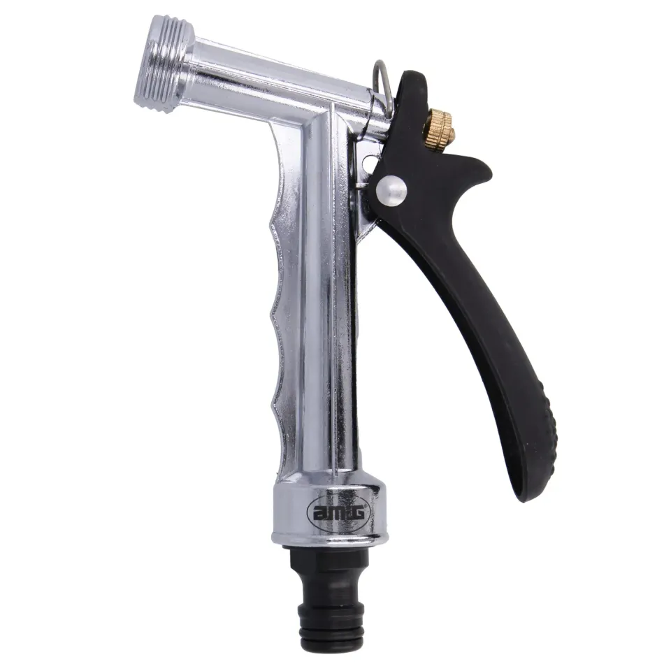 Amig Pistola Irrigazione Metallo 140 mm Acciaio Lucido