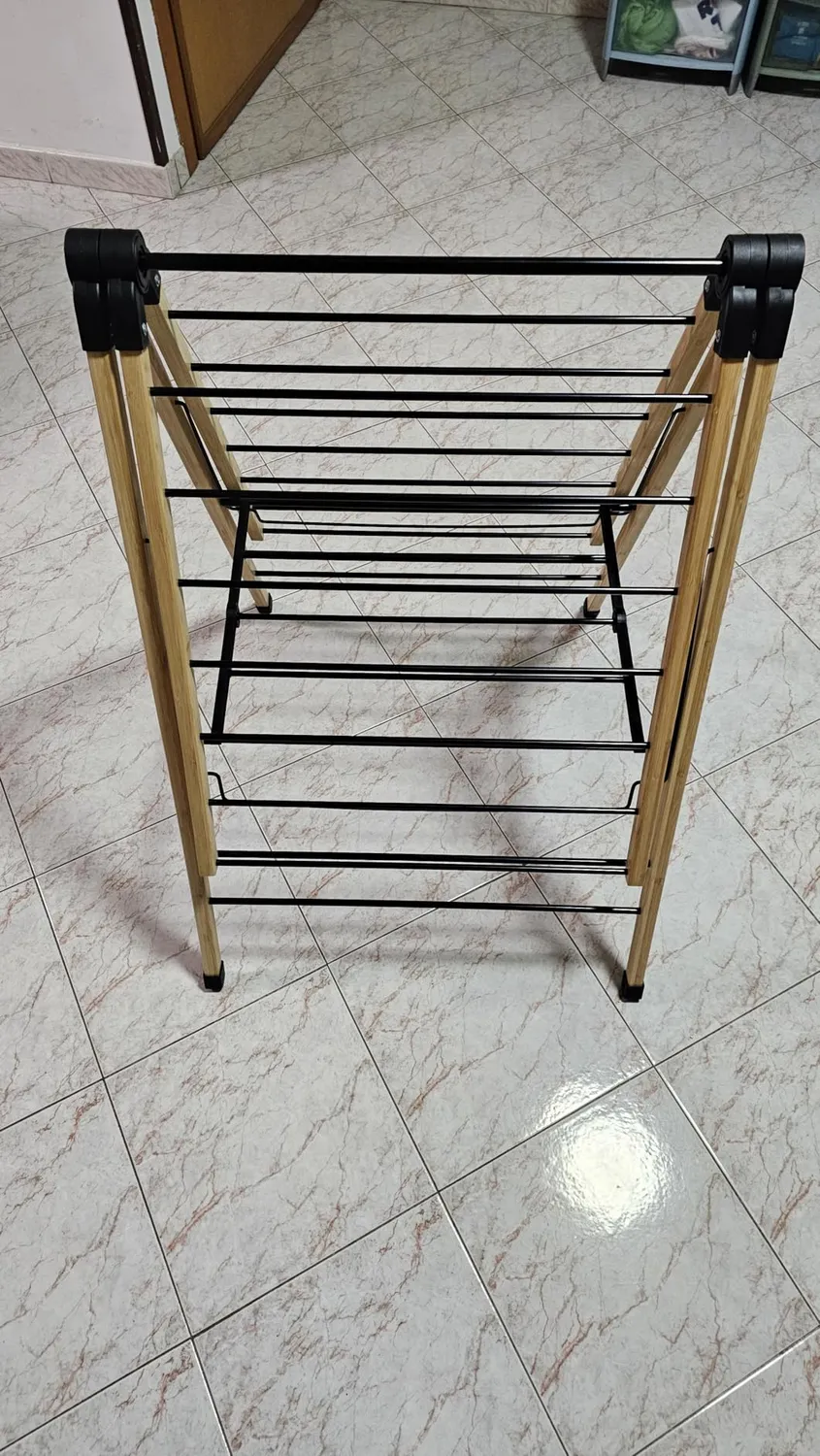 Amig Aeria NaturDry stendibiancheria nero bambu 13 m