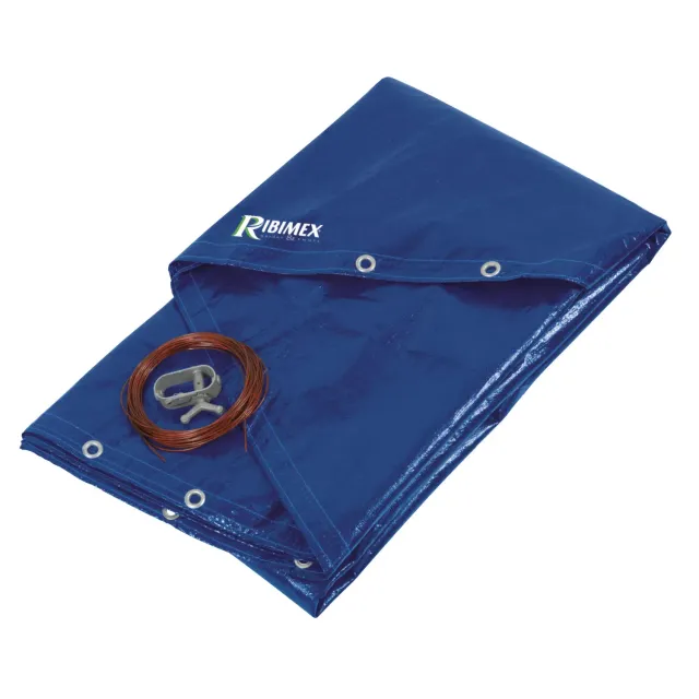 Ribimex telone piscina rotonda 6,2 m polietilene 140 g