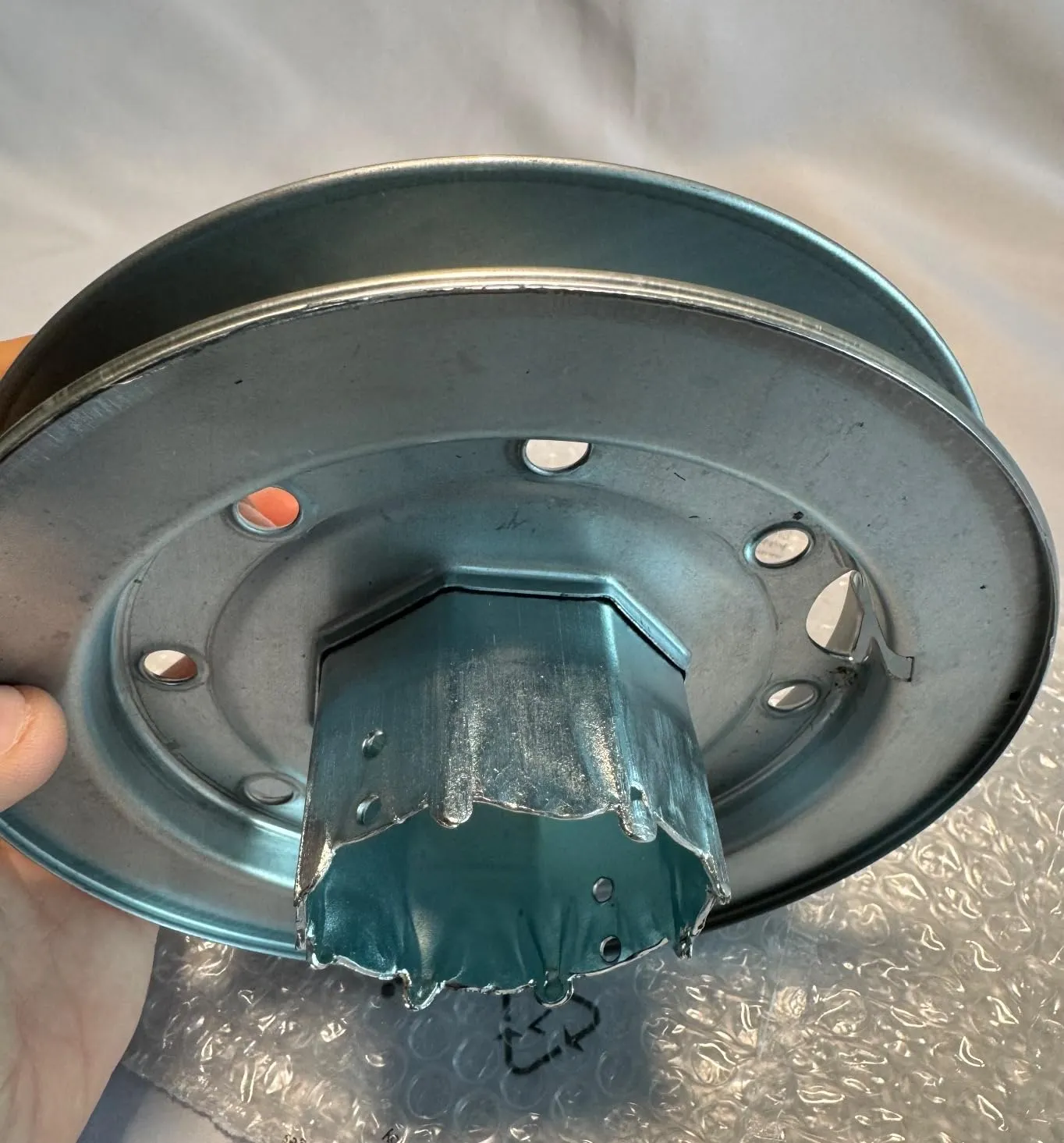 Amig Puleggia Tapparella Acciaio 180 mm Nastro 22 mm