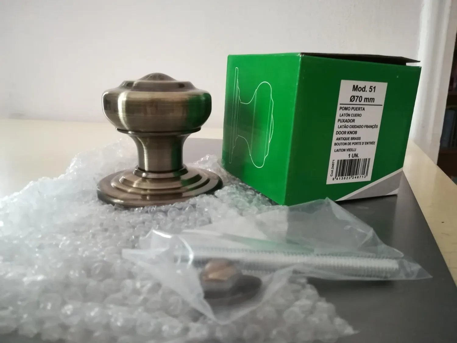 Amig Pomello Porta 70 mm Finitura Pelle