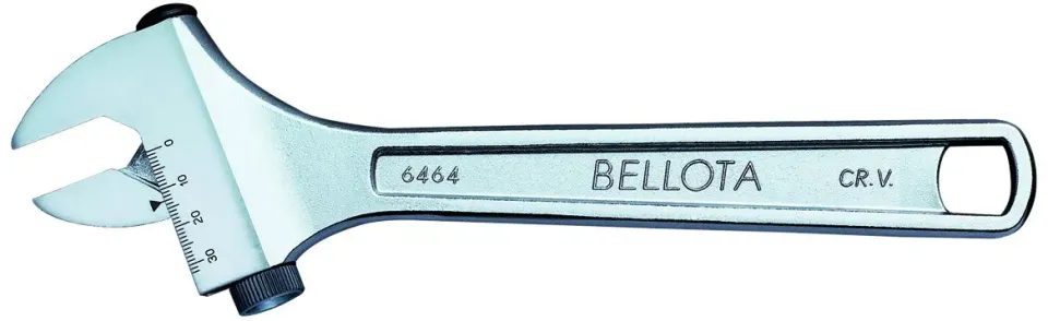 Bellota chiave regolabile rullino laterale 12 pollici