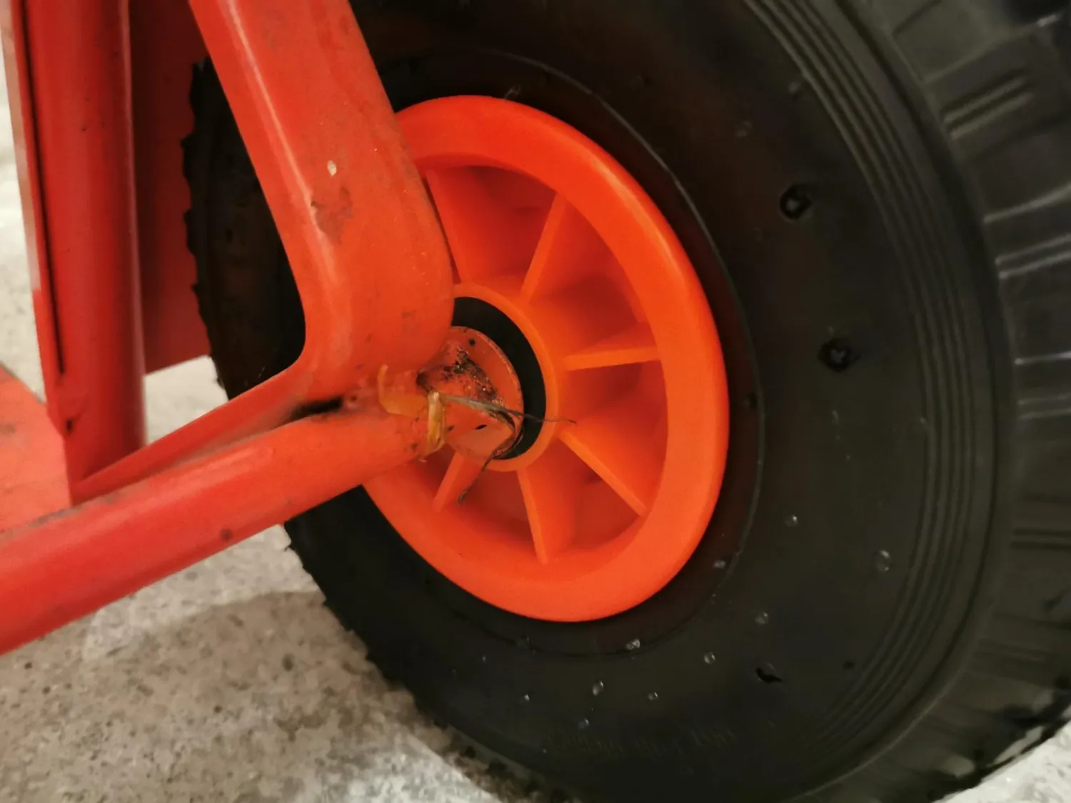 Ribimex Ø260 mm Ruota Gonfiabile Carrello Pneumatica