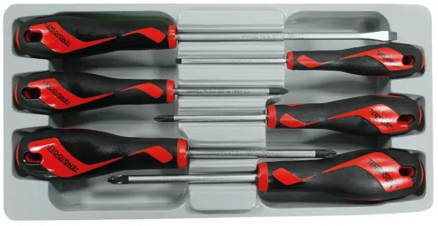 TengTools Set Cacciaviti 6 Pezzi Piatto PH PZ