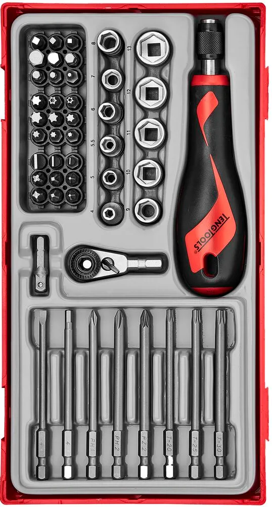 TengTools TT1 Set Inserti e Bussole 49 Pezzi