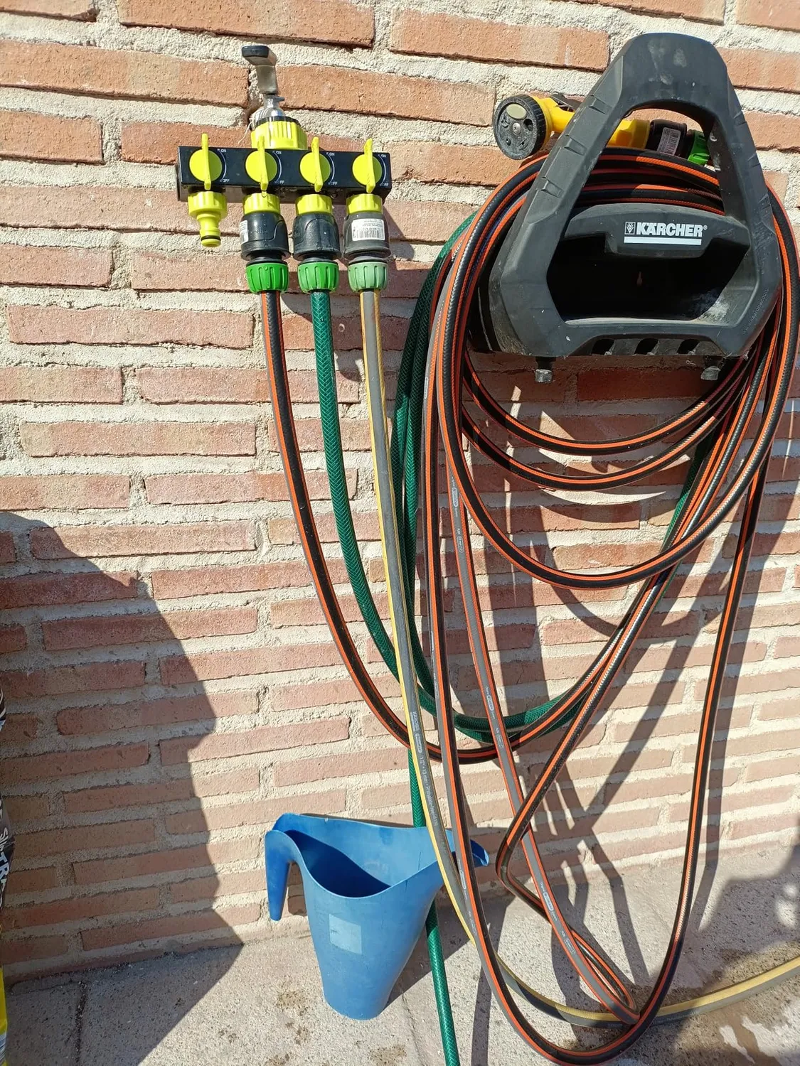 Amig Sdoppiatore Rubinetto 4 Vie 1"-3/4" Verde Pistacchio