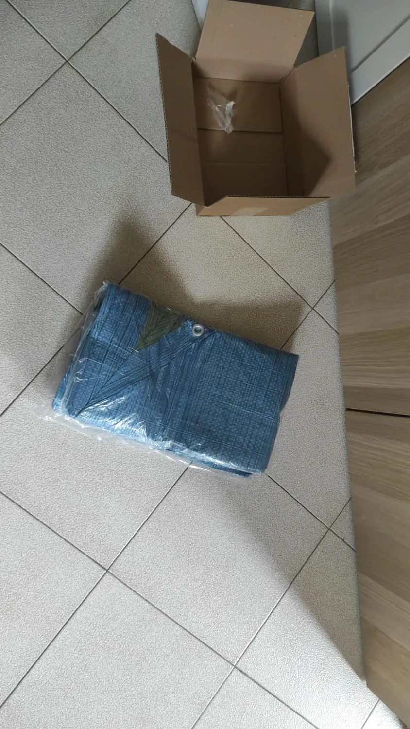 Ribimex telo protezione impermeabile 3x5 m polietilene 65g