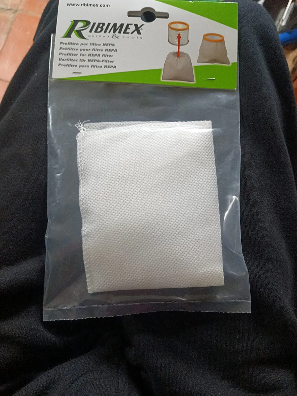 Ribimex PRCEN000/CF prefiltro aspiracenere autoestinguente