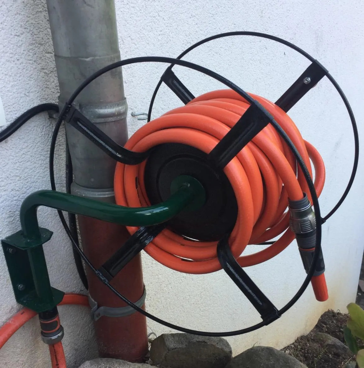 Ribimex PRA/DB.1110 avvolgitubo murale da giardino