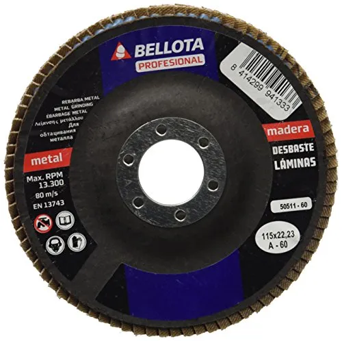 Bellota Disco Lamelle Ø 115 disco lamellare Metal per ferro