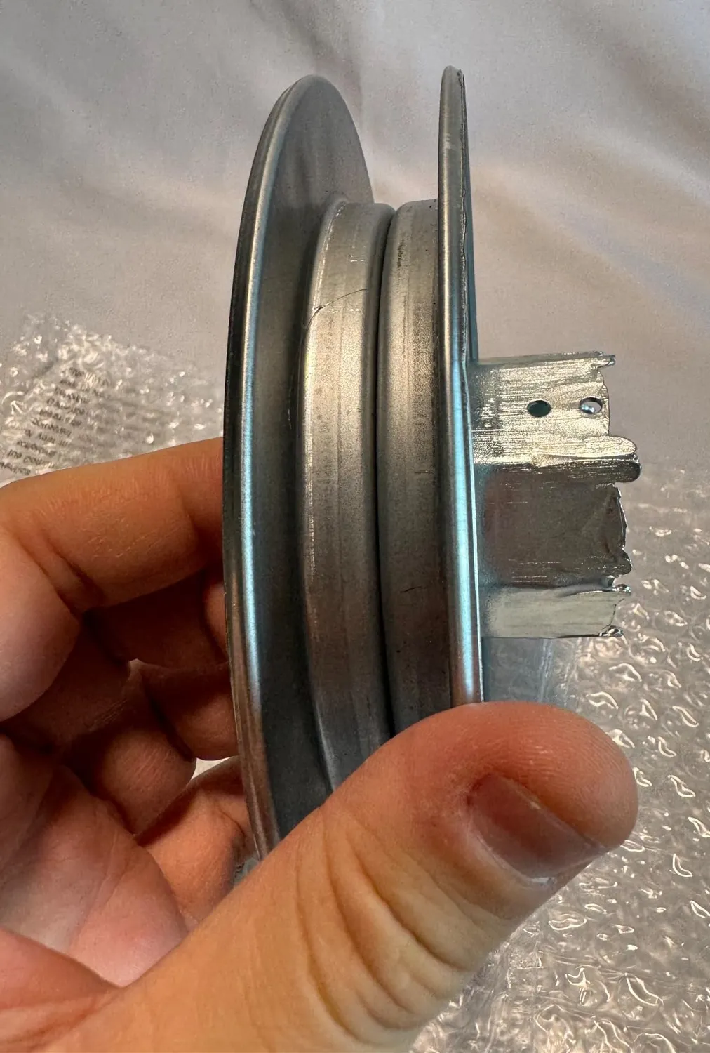 Amig Puleggia Tapparella Acciaio 180 mm Nastro 22 mm