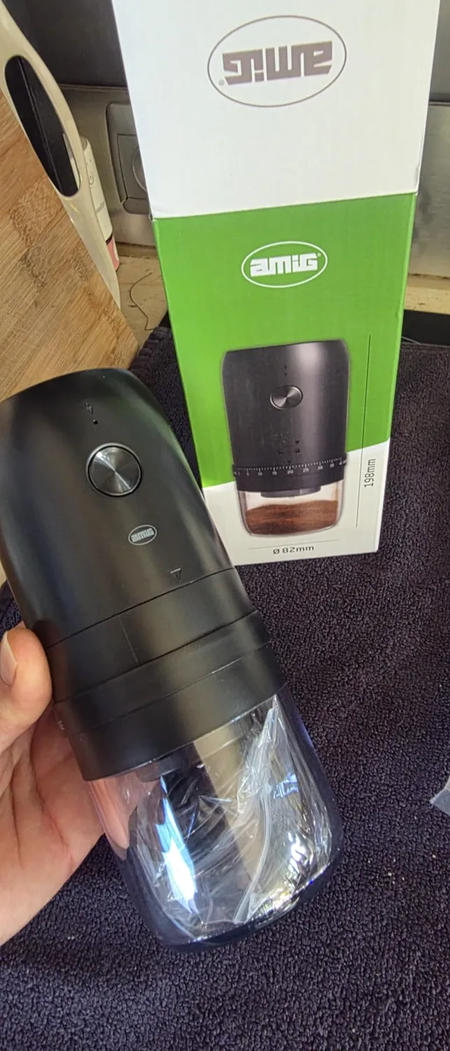 Amig macinacaffè elettrico USB-C portatile 40 livelli