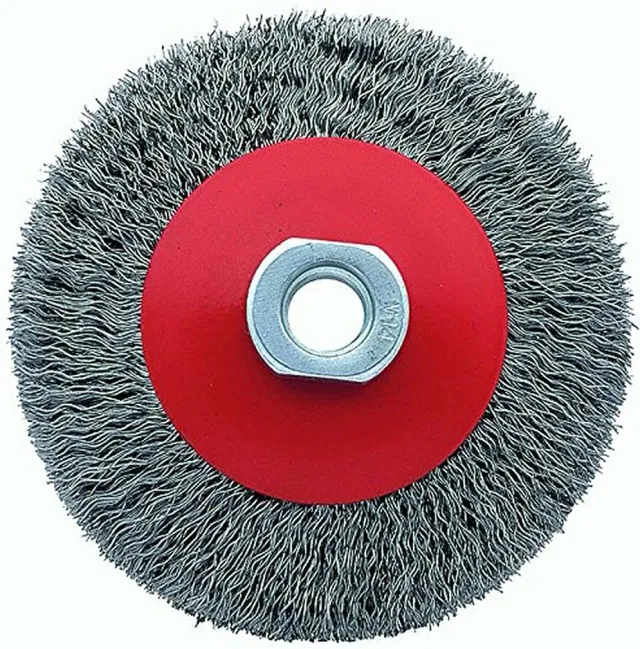 Bellota Spazzola Conica Acciaio 0,3 mm per Inox e Leghe
