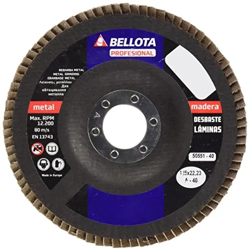 Bellota Disco Lamelle Ø 125 disco lamellare Metal per acciaio