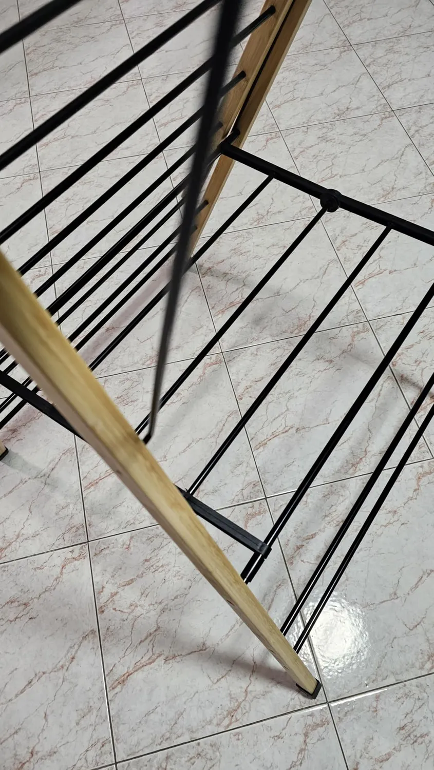Amig Aeria NaturDry stendibiancheria nero bambu 13 m