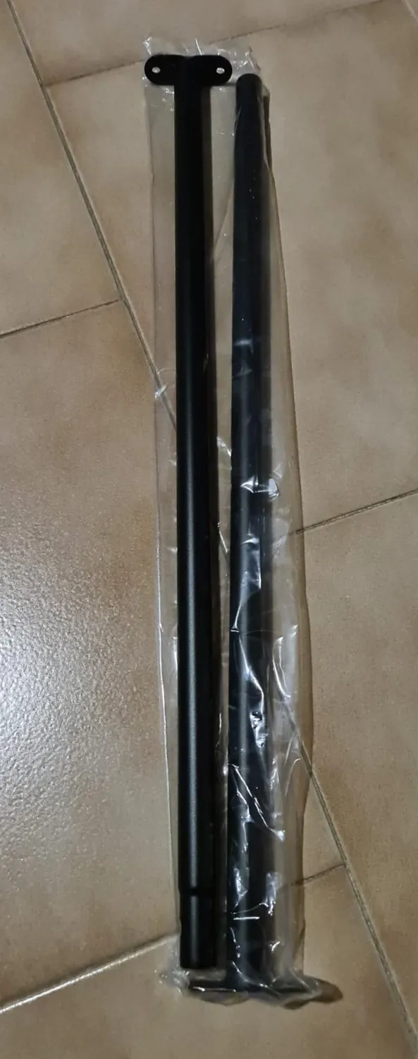 Amig Iken Stender Appendiabiti Metallo Nero 110x45x155 cm