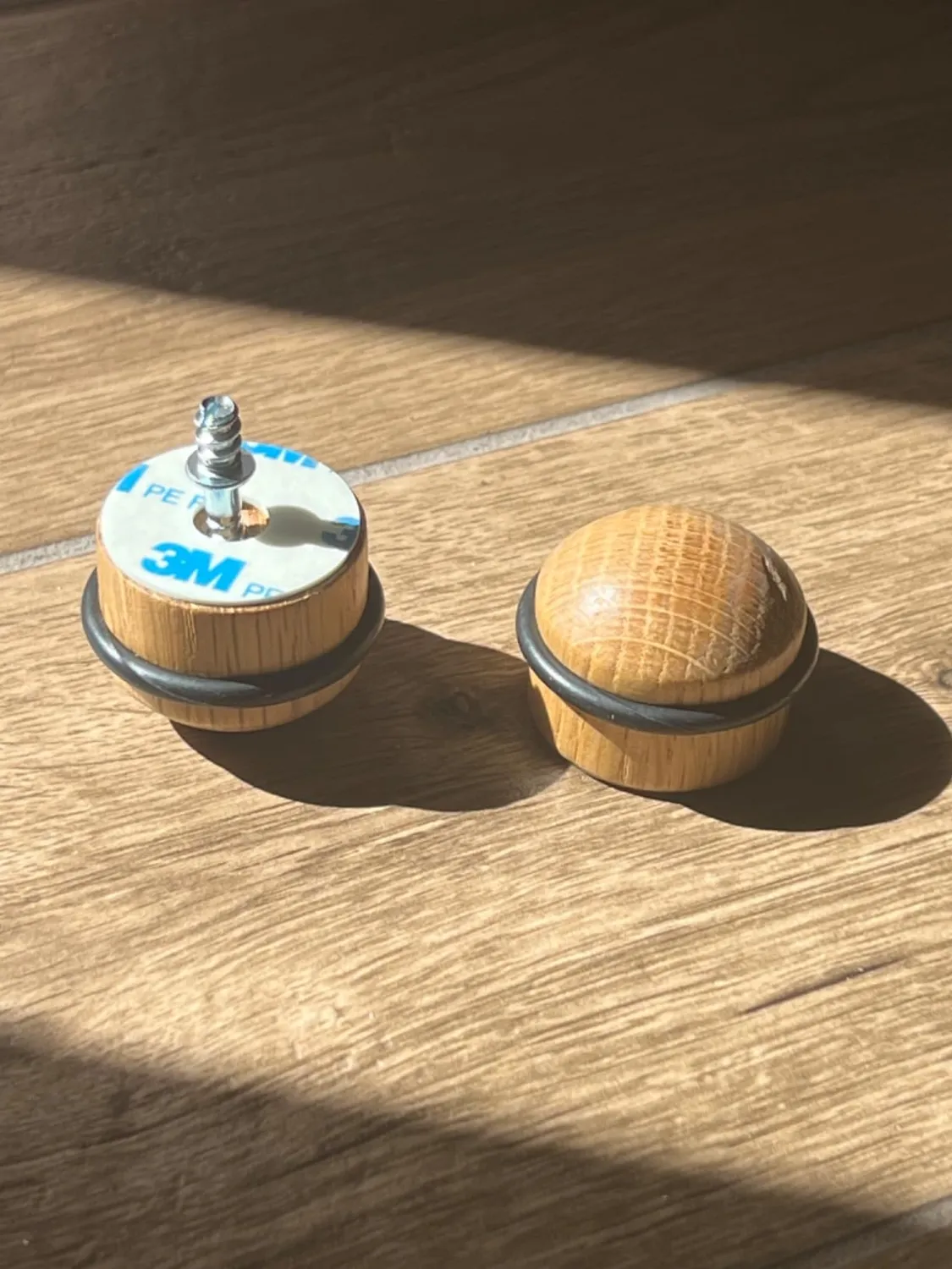 Amig 412 fermaporta adesivo rovere 35 mm 2 pezzi