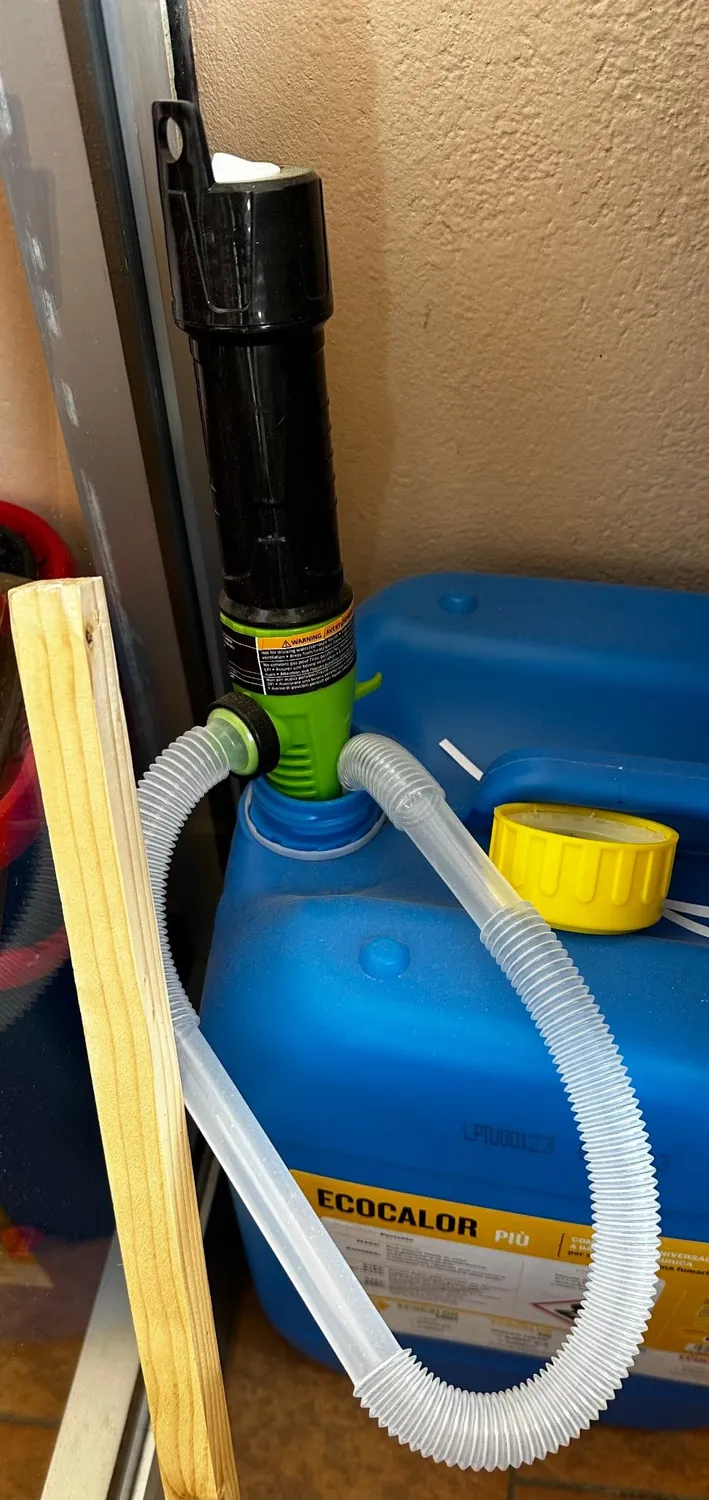 Ribimex Pompa Travaso Liquidi Batteria 5-9 L/min Portatile