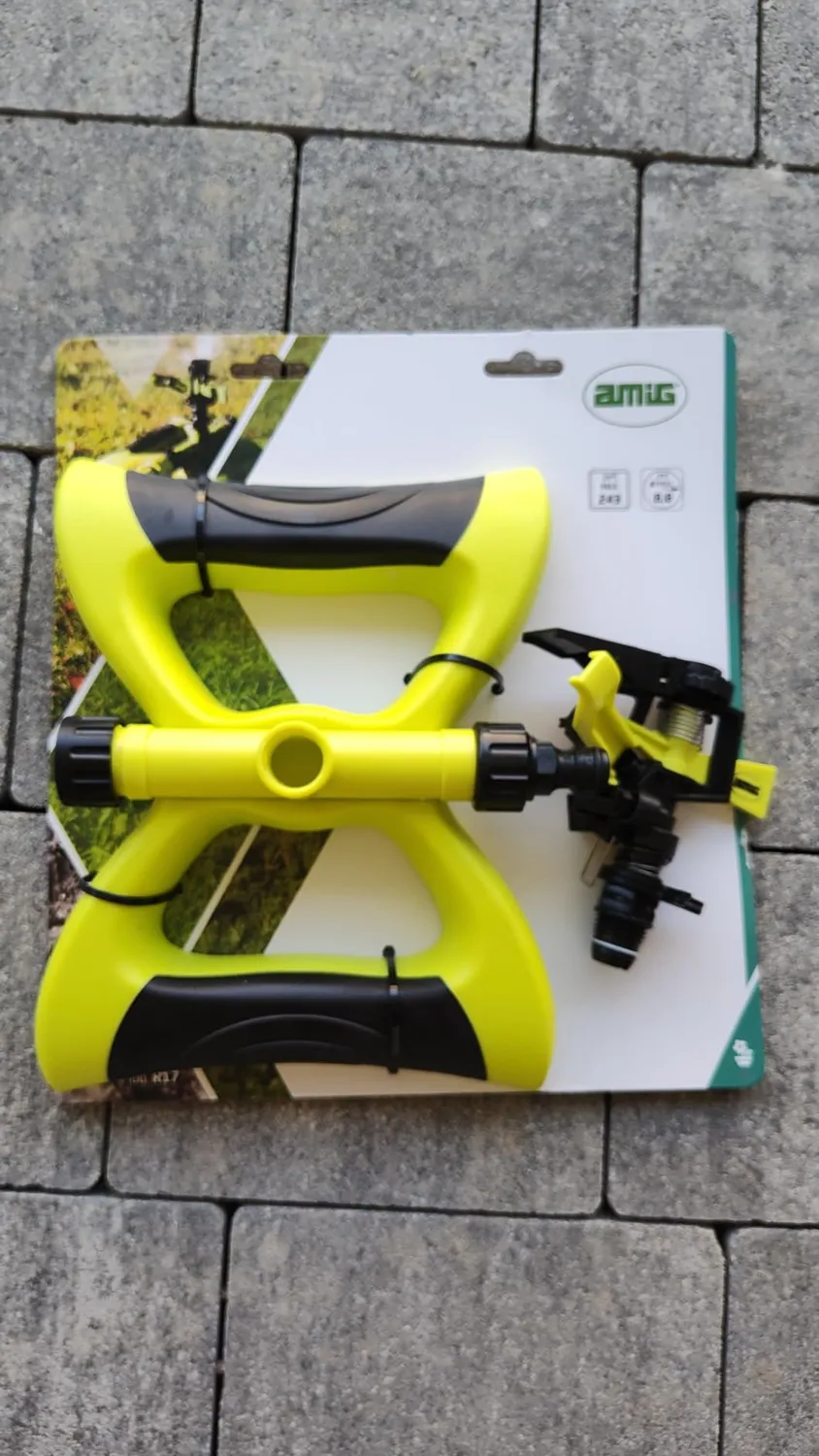 Amig irrigatore settoriale base pattino 243 mq verde