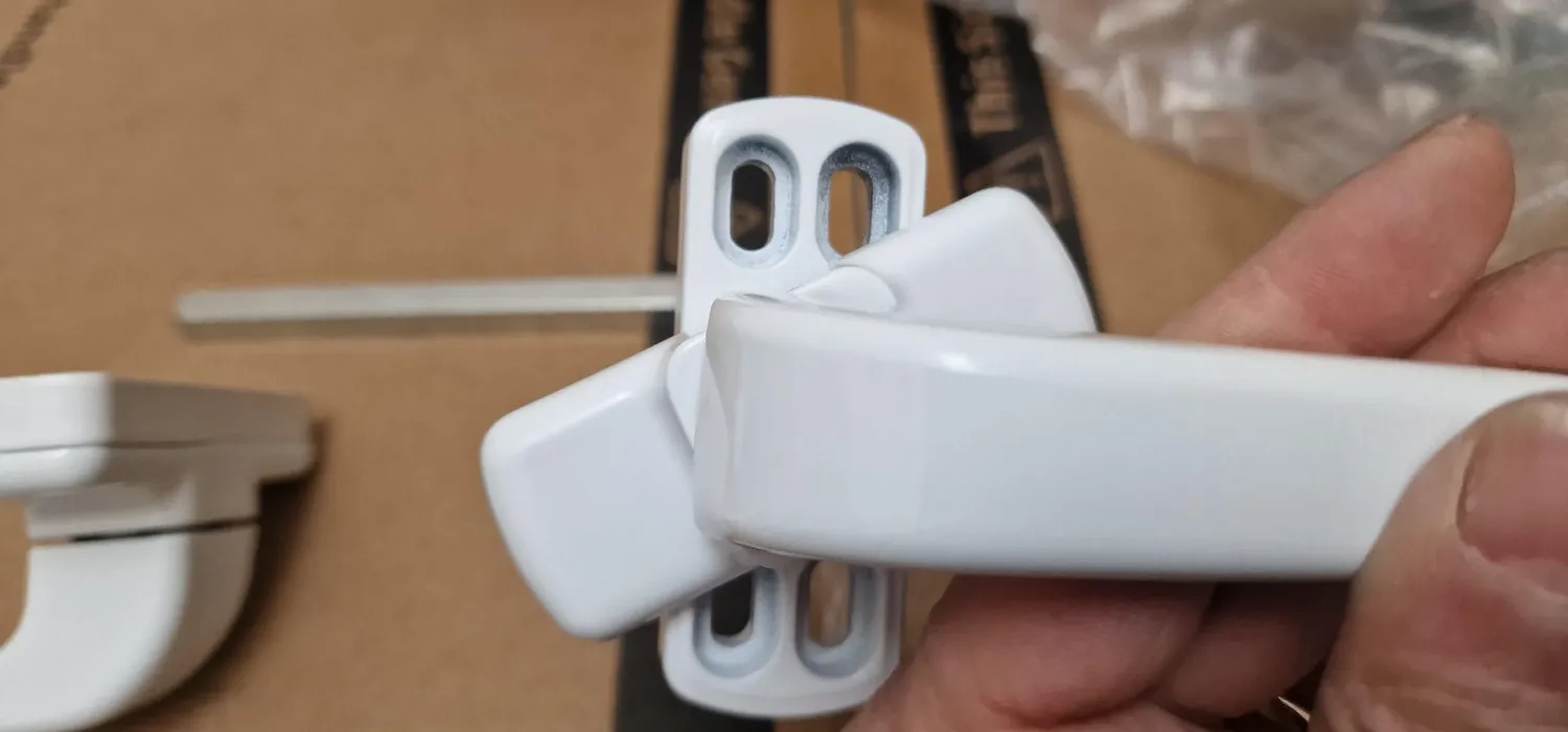 Amig Epsilon Set 2 Maniglie Porte Nere 132 mm