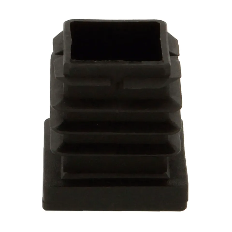 Amig 661 puntale quadrato interno 20 mm polietilene nero