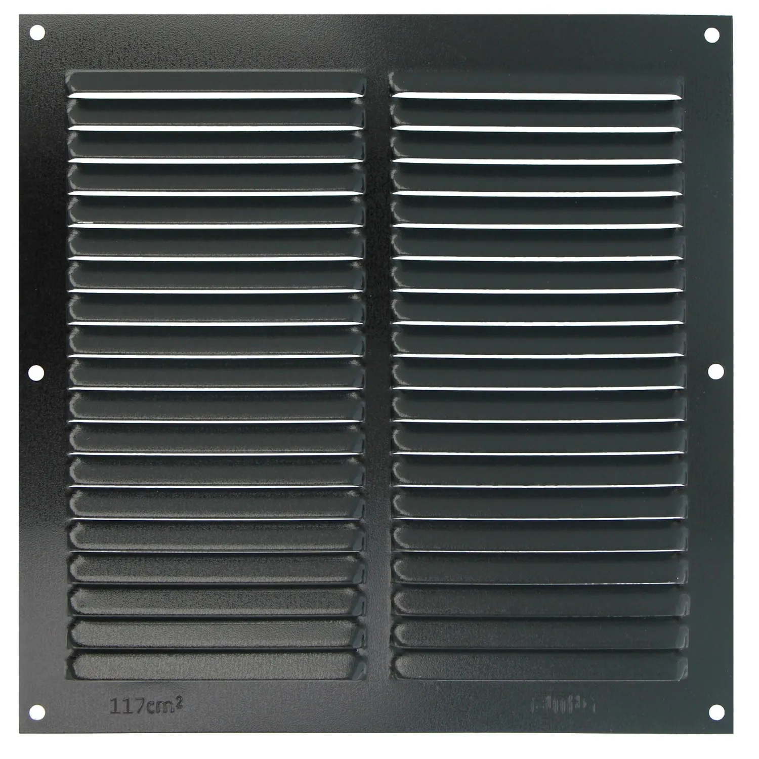 Amig 250x250 mm Griglia di Ventilazione Bianca Alluminio