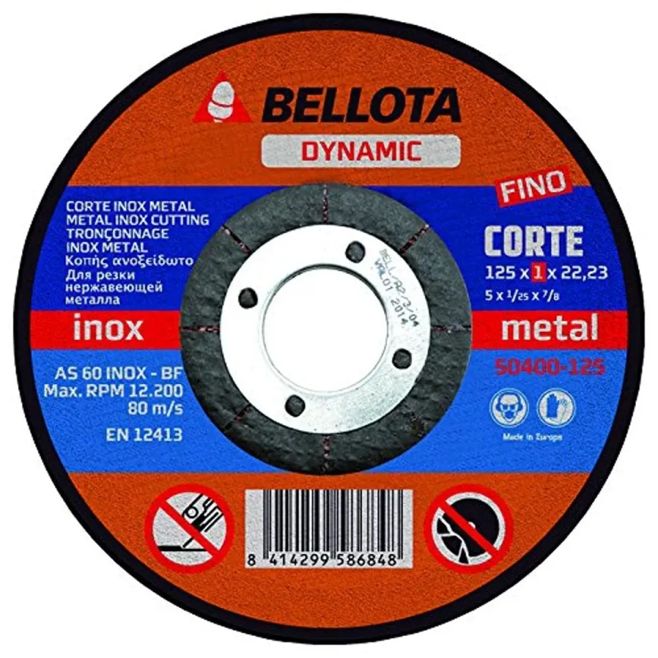 Bellota Dynamic disco da taglio inox-metallo 1 mm ultrasottile