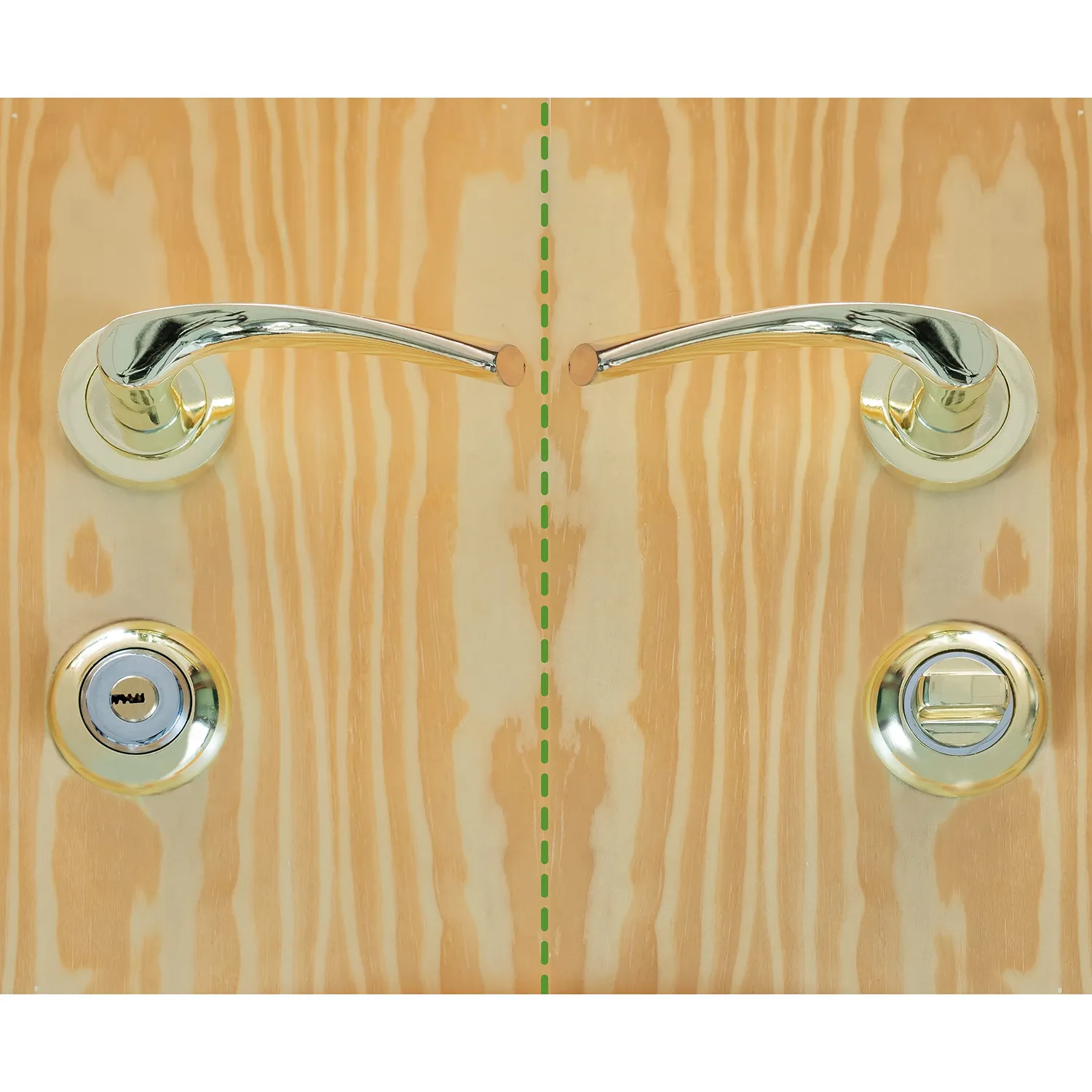 Amig 50R-KD pomello con chiave ottonato 35-45 mm
