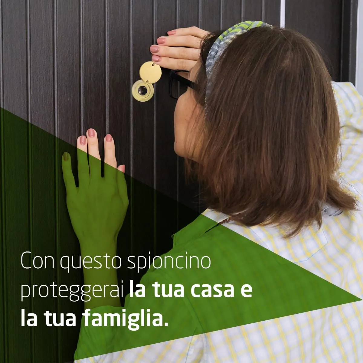 Amig Spioncino Porta Grandangolare 55-80 mm Ottone