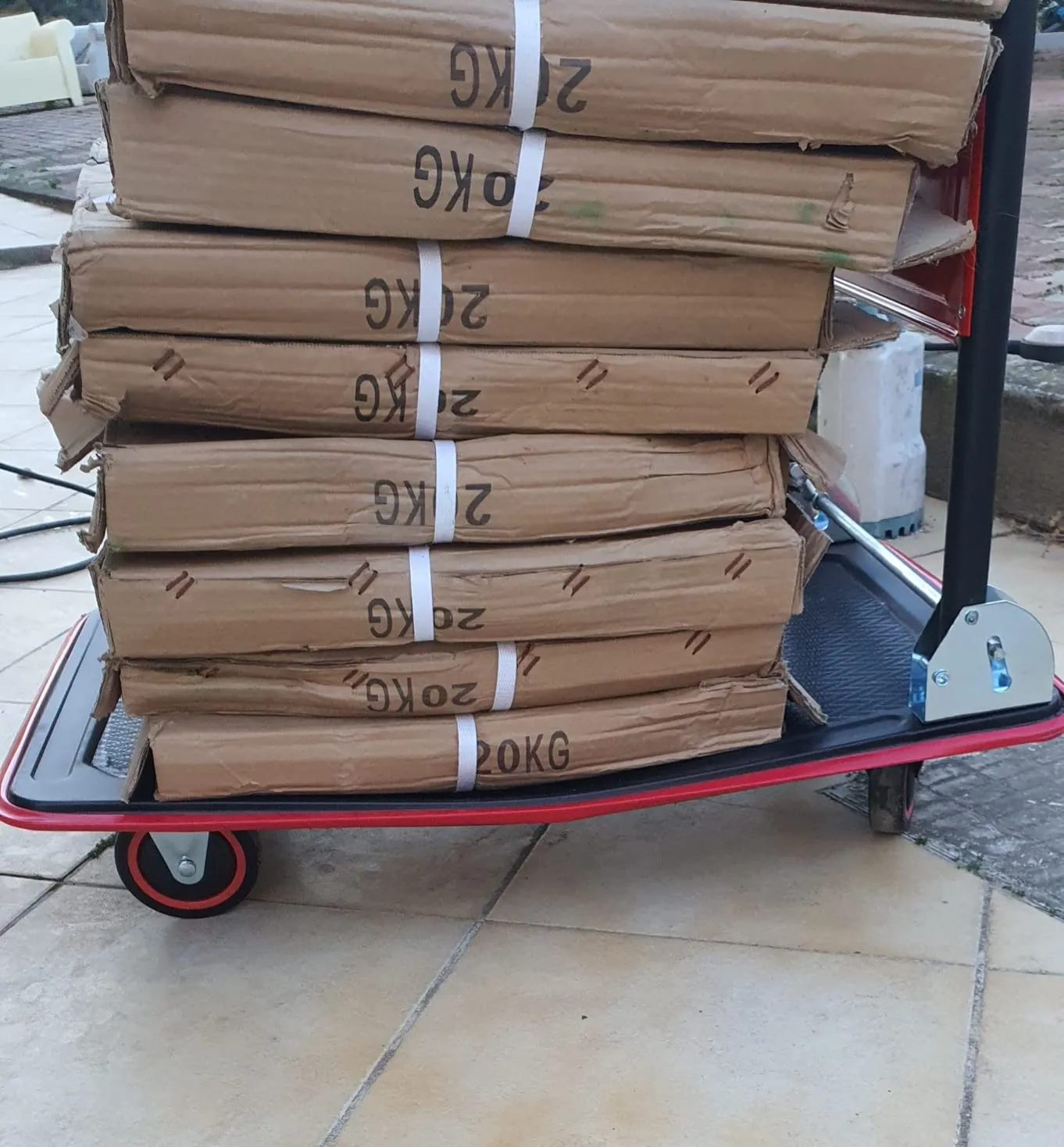 Ribiland Ribimex Serie Pro carrello pieghevole 200 kg