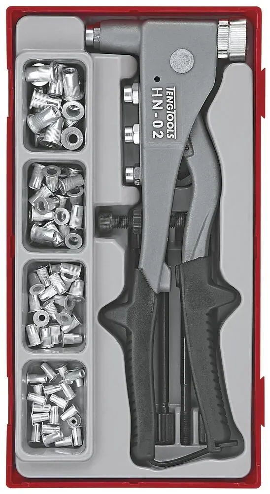 TengTools TT1 rivettatrice inserti filettati set 81 pezzi