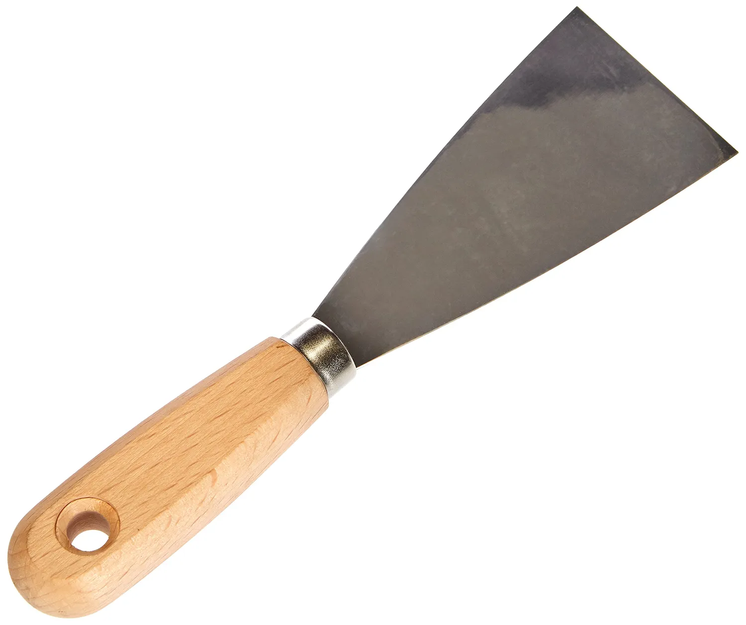 Bellota spatola acciaio inox 60 mm manico legno