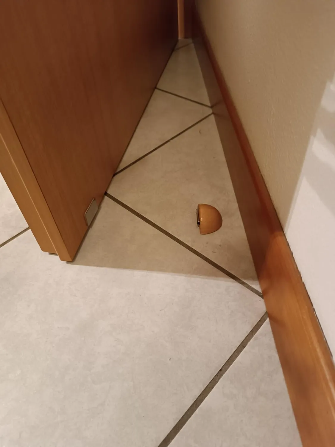 Amig fermaporta magnetico adesivo 48x25 mm faggio