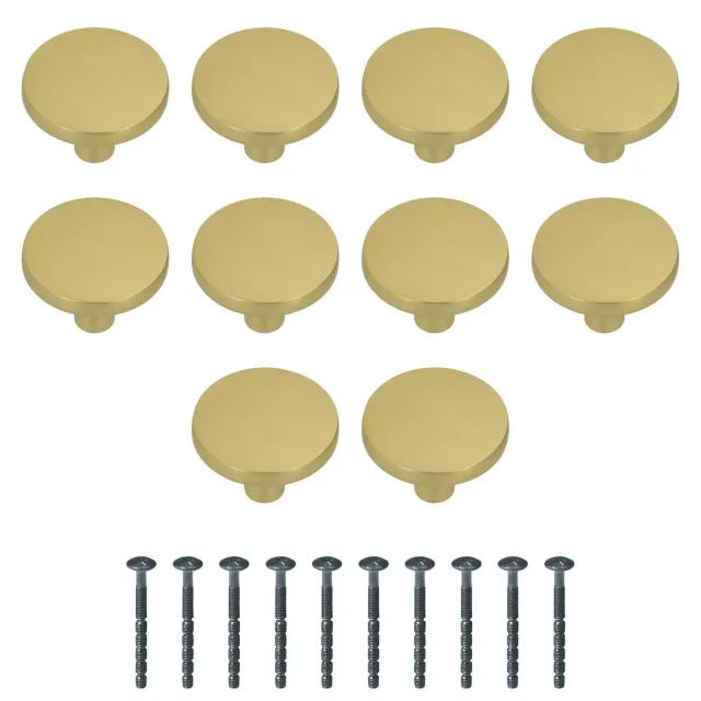 Amig 802 pomelli mobili Ø35 mm oro spazzolato 10 pz