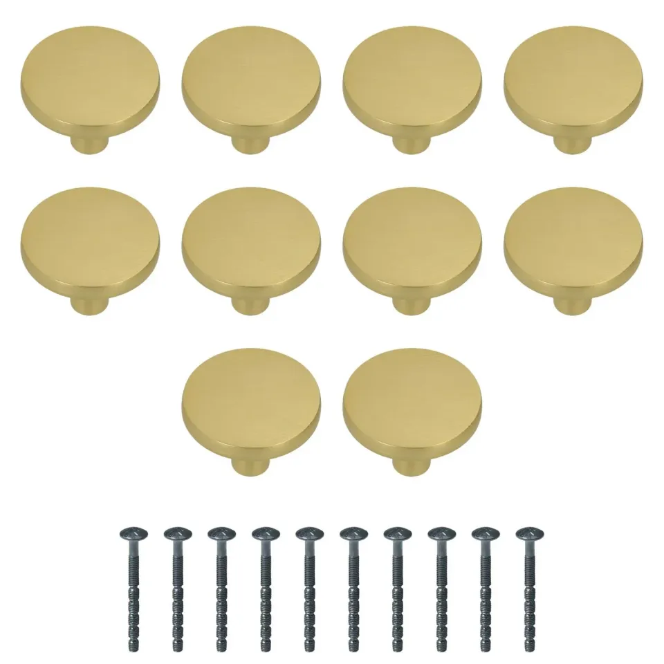 Amig 802 pomelli mobili Ø35 mm oro spazzolato 10 pz