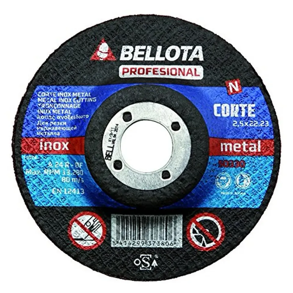 Bellota Disco Abrasivo Taglio Inox-Metal 2,5 mm sottile