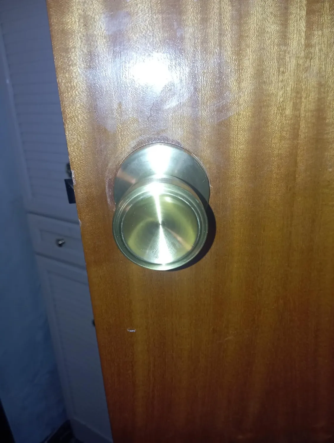Amig 601 pomolo porta interna 60-70 mm ottone opaco