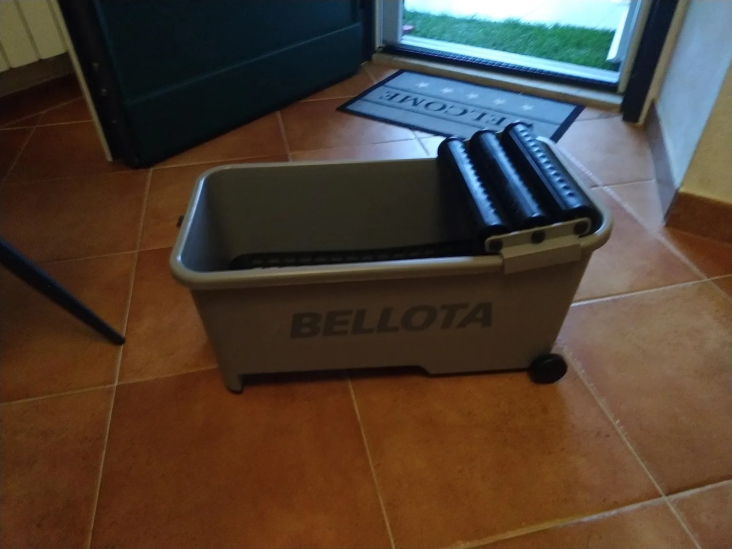 Bellota 58003 vasca lavaggio piastrelle 20 L con rulli