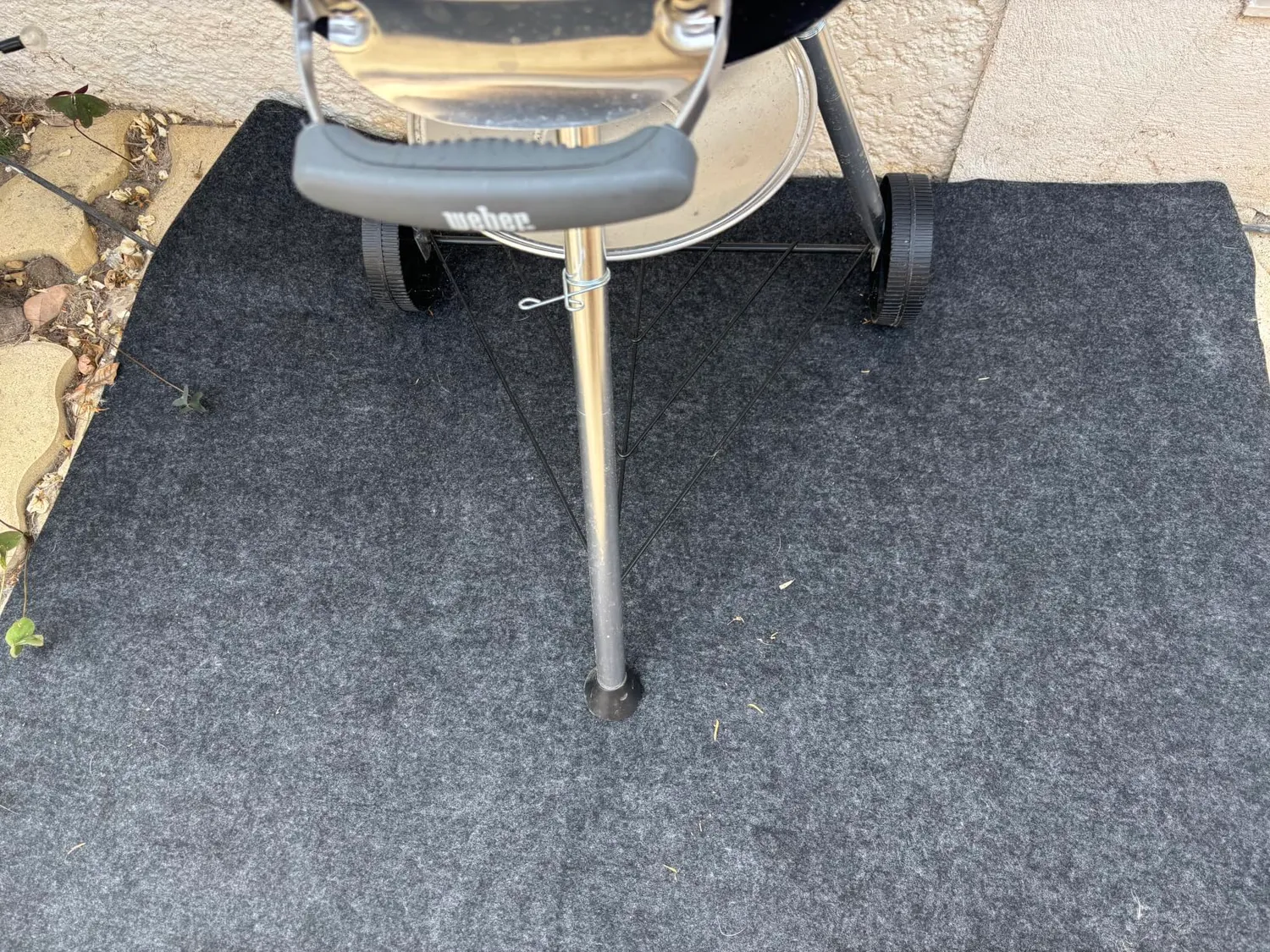 Amig tappetino barbecue 100x120 cm nero impermeabile