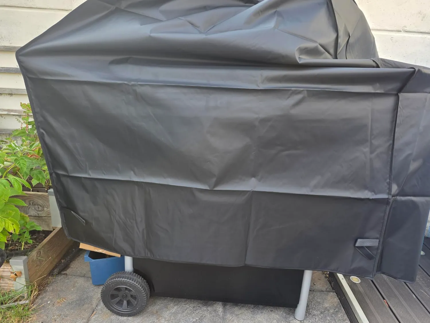 Amig AM31 Copertura Barbecue 117x66x117 cm Nera Impermeabile