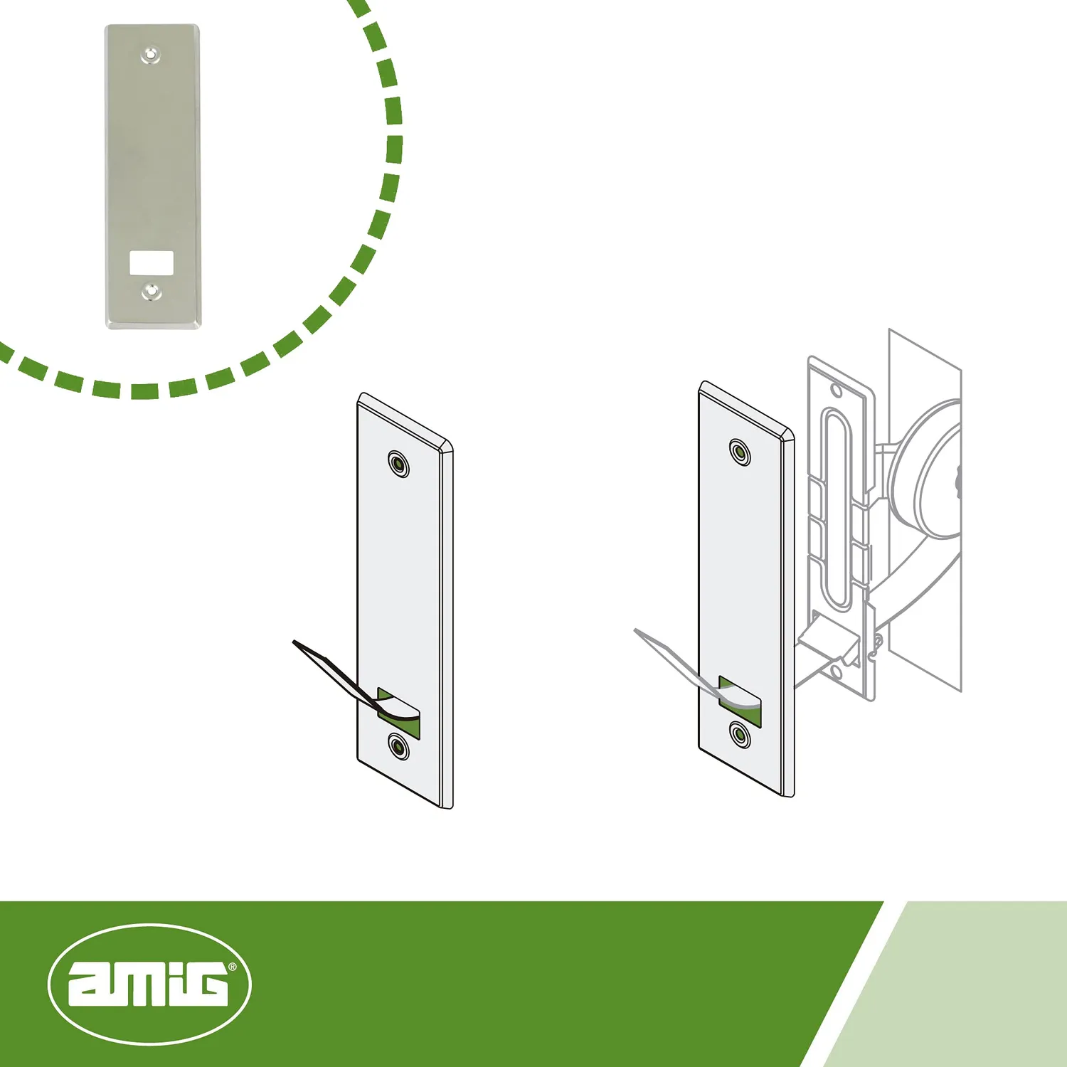 Amig Mod.13 maniglione porte 245x45 mm alluminio