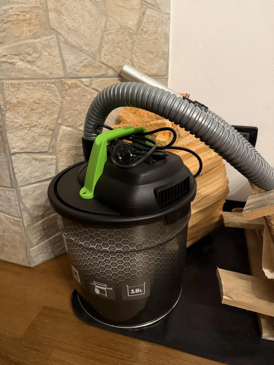 Ribimex Cenerill 18 L aspiracenere 1000 W