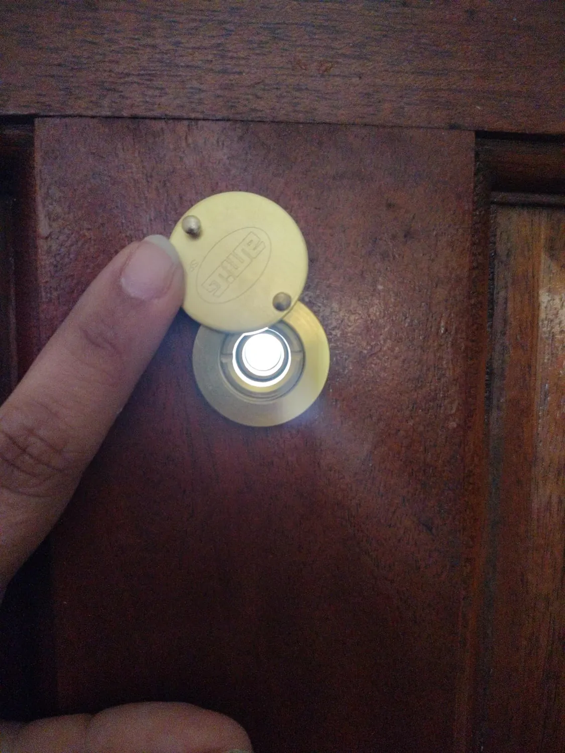 Amig Spioncino Porta Ottone Oro 35-60 mm Grandangolare