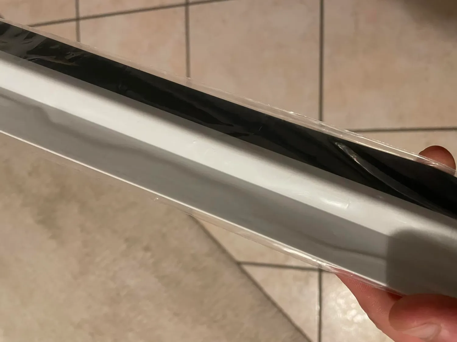 Amig 22555 paraspifferi porta adesivo spazzola rovere 1 m