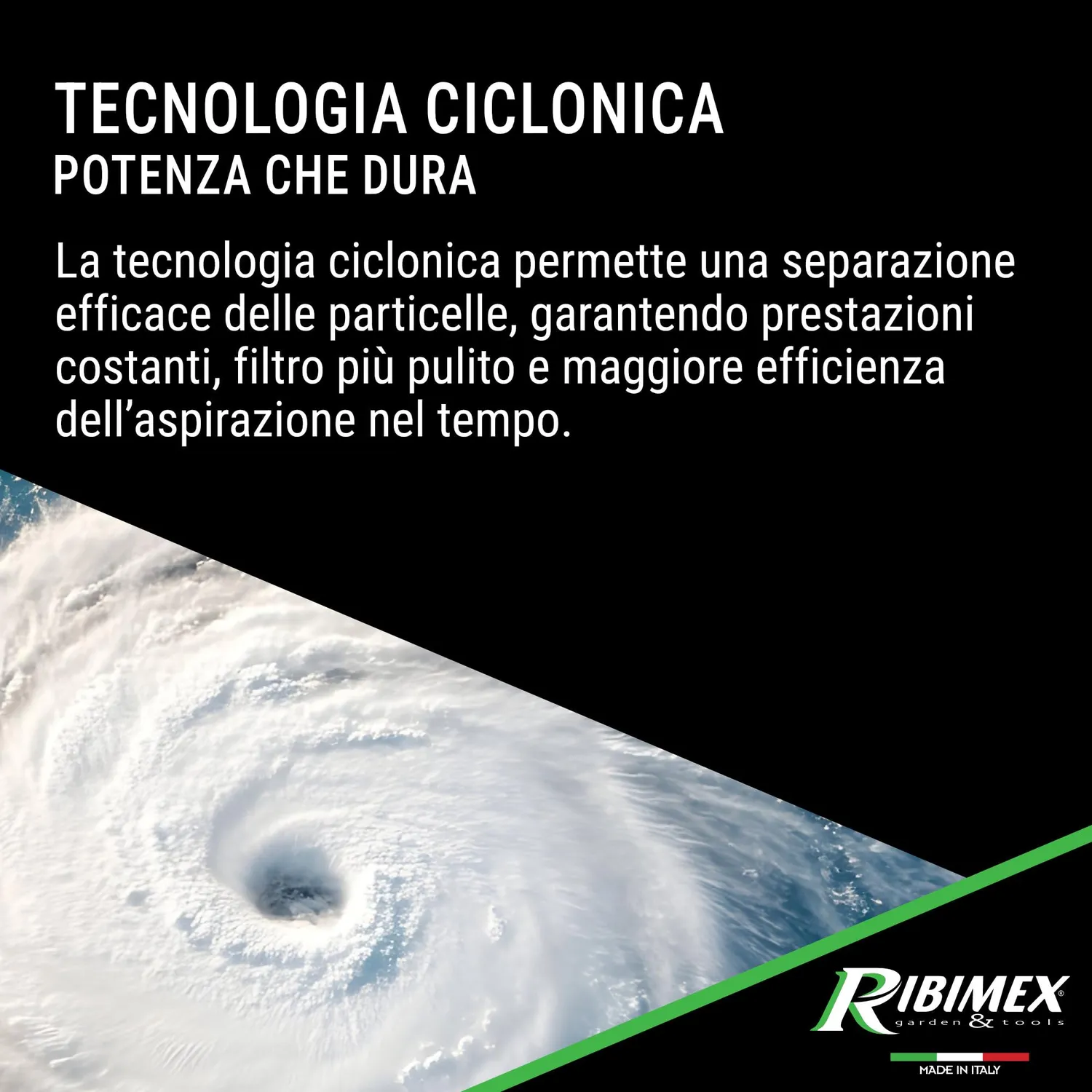 Ribimex Cyclonix PRCEN023 aspiratore 4in1 30L 1600W