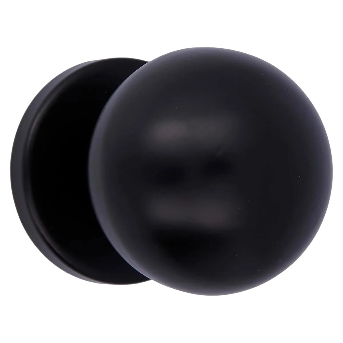 Amig Pomello Porta Acciaio Inox Ø70 mm Nero Opaco