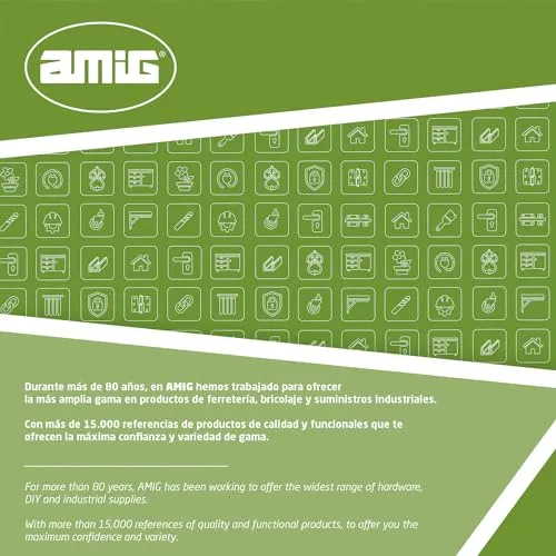 Amig Pomello Mobili 30 mm Nichel Spazzolato Zama