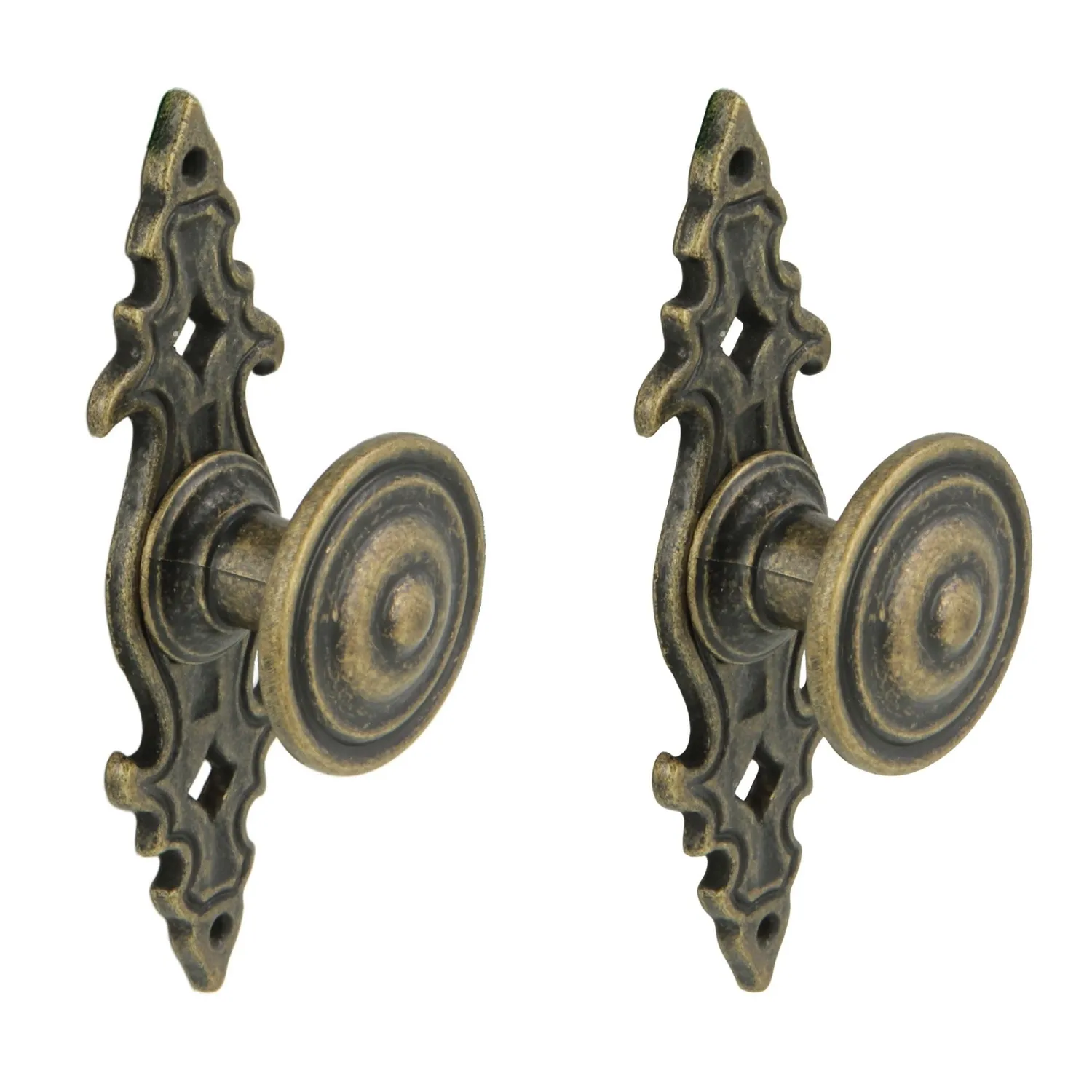 Amig Mod. 829 pomello mobili 10 pezzi cuoio 85 mm